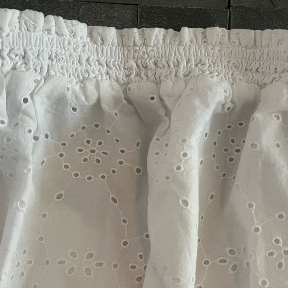 Lilly Pulitzer® Nicole Strapless Eyelet 100% Cotton Fully Lined w/Cotton dress - Picture 9 of 16